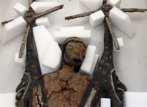 looted pibay|Human remains trafficked as art to New York return home to .